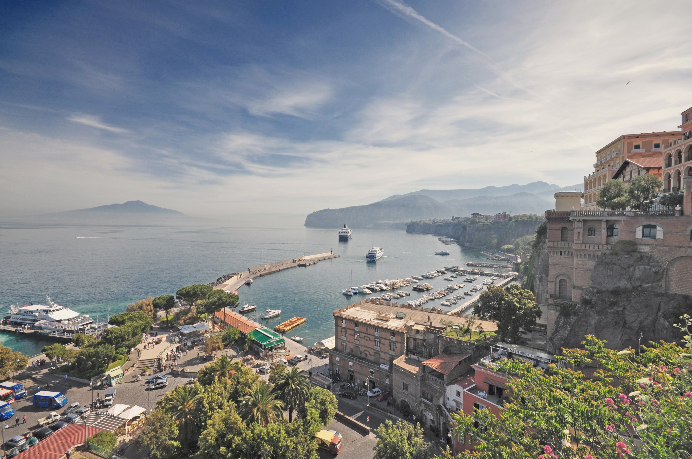 Il mare e Marina Piccola a Sorrento